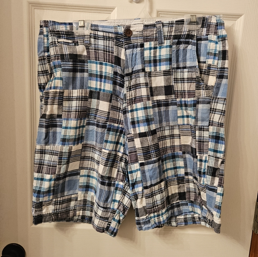 Islander Patchwork Shorts - image 1